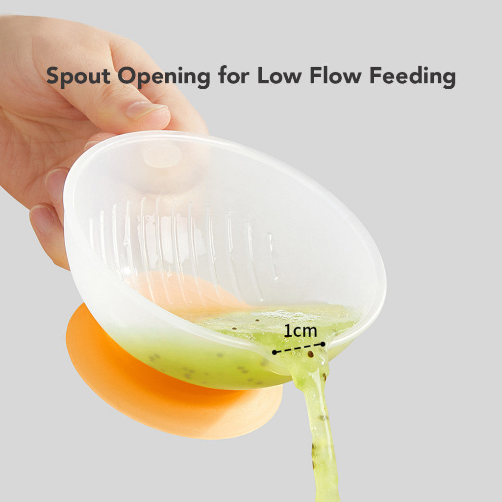 Sakumini Sunction Bowl Set Portable Multifungsi Wadah Mangkuk Mpasi Bayi Anak