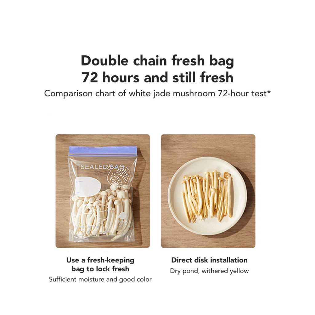 Sakumini Plastic Ziplock Bag Plastik Klip Zipper Kantong Penyimpanan Makanan