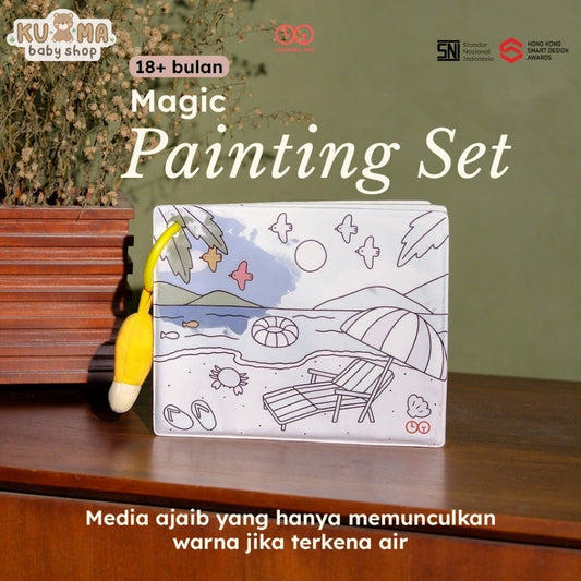 Learning Time-Magic Painting Set-Mainan Mewarnai/Mainan Anak Unik/Mainan Motorik Anak/Mainan Anak 19 24 bulan/Color Kit
