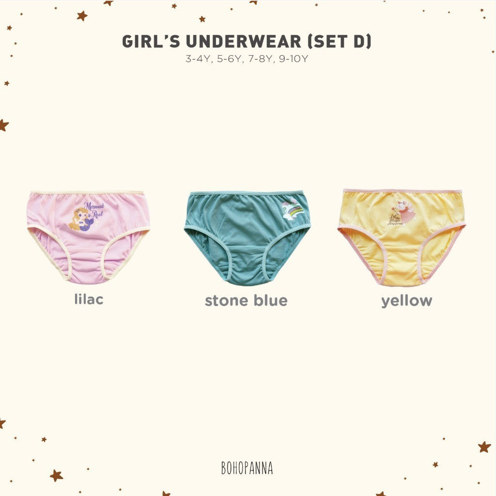 BOHOPANNA - GIRL'S UNDERWEAR - Pakaian Dalam Anak Perempuan