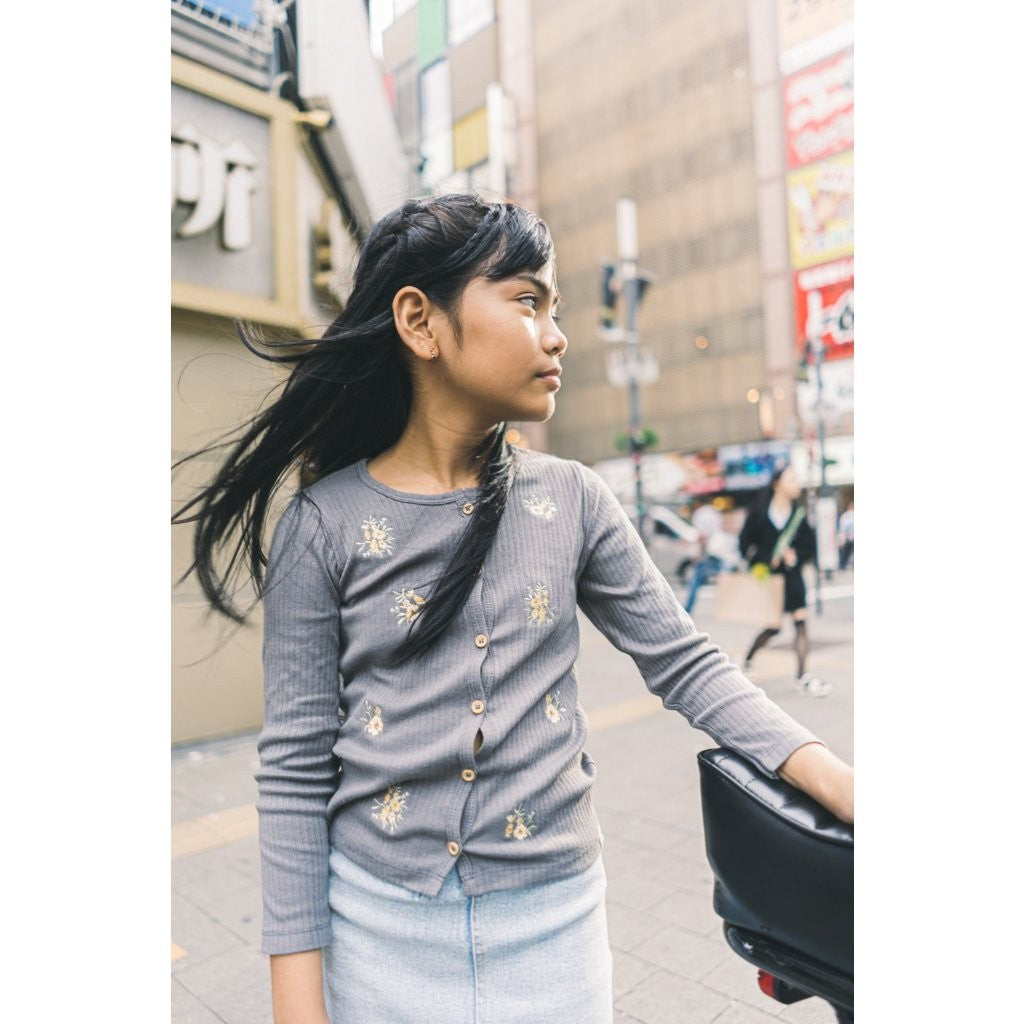 BOHOPANNA - FLORAL CARDIGAN - CARDIGAN ANAK PEREMPUAN