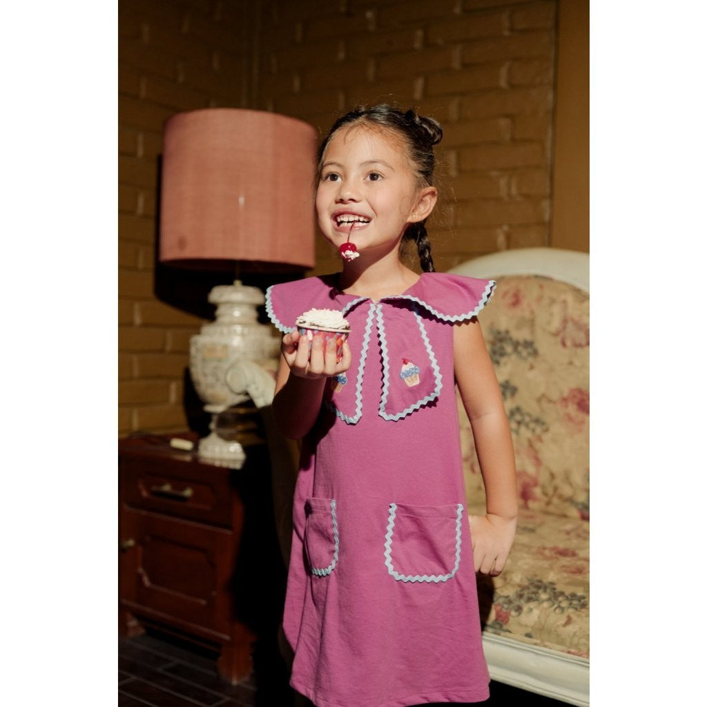 BOHOPANNA - SAILOR COLLAR DRESS - Dress Anak Perempuan