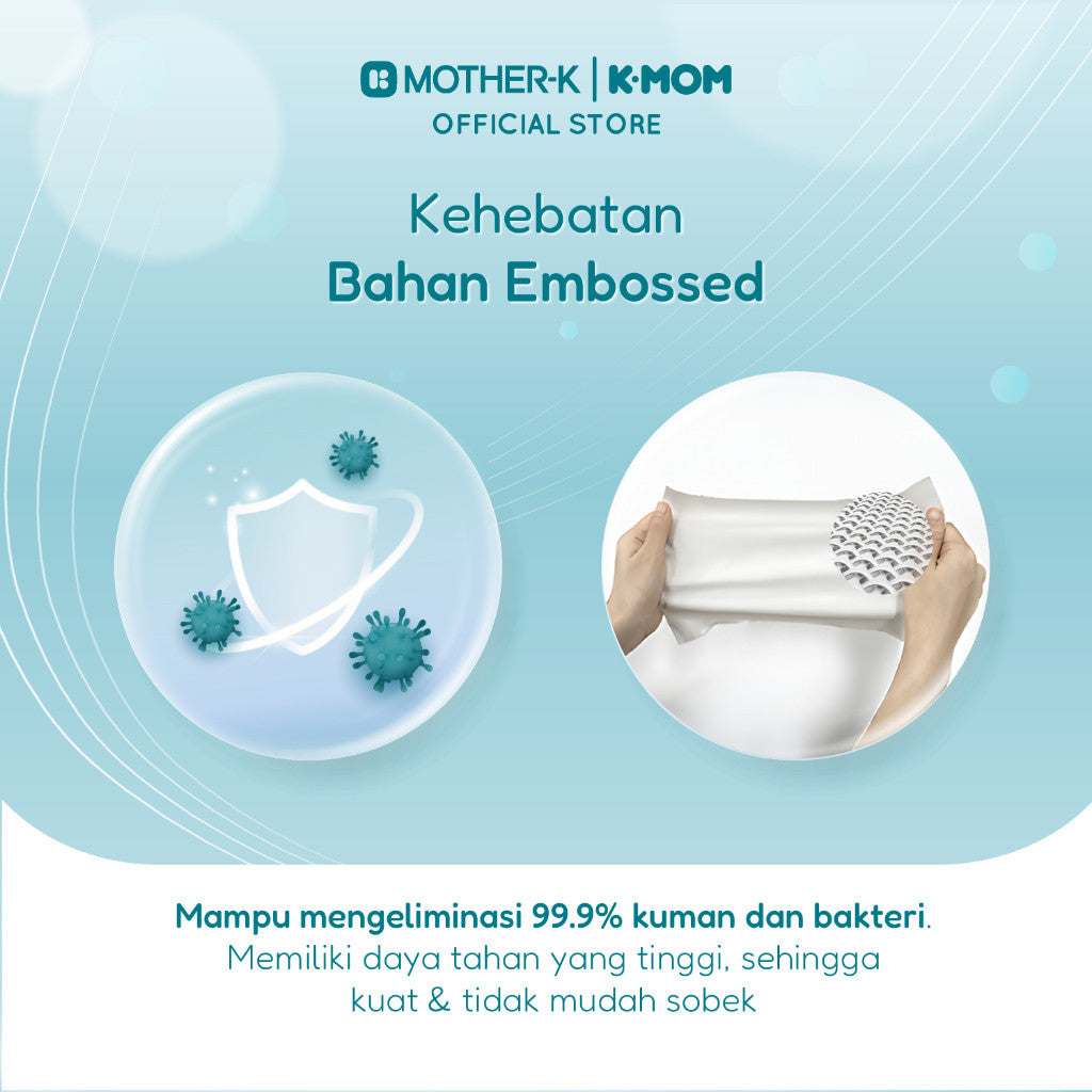 Mother-K K-Mom Wet Wipes Tissue - Tisu Basah Lalapopo
