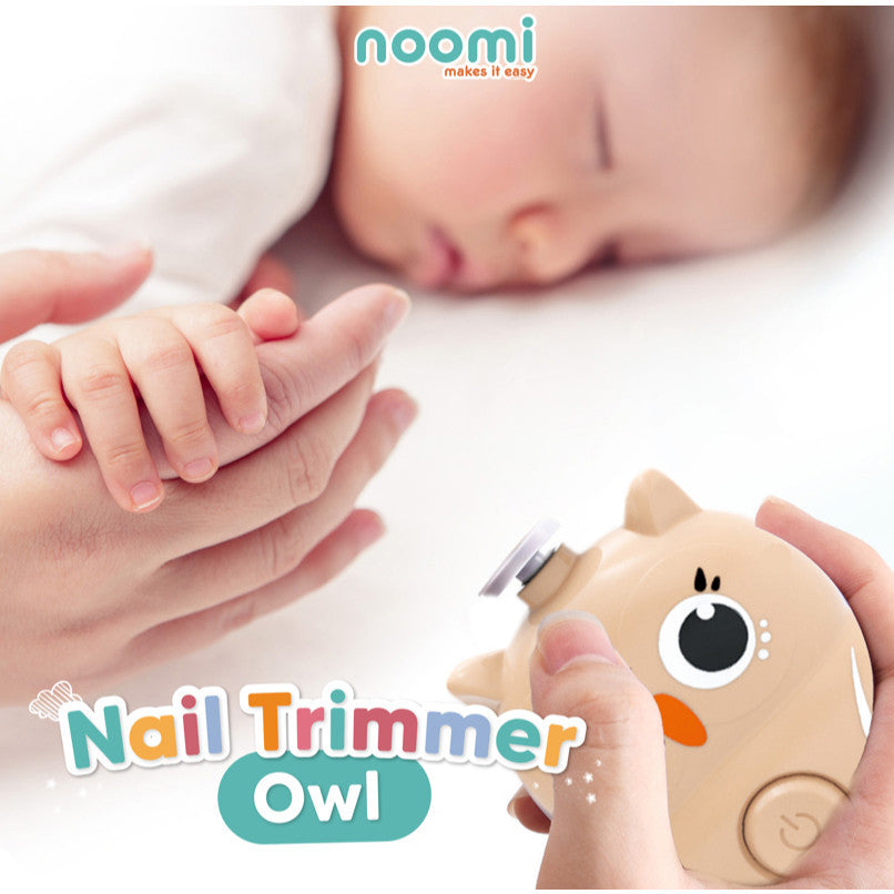 Noomi - Nail Trimmer | Gunting Pemotong Kuku Bayi Elektrik