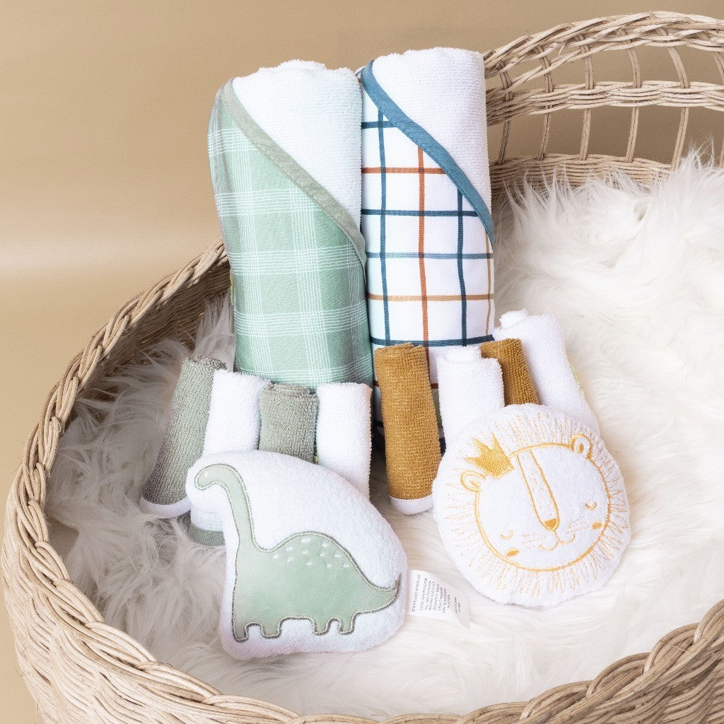 MemoryLife Little Dove Baby Bath Towel Set | Hampers Handuk Bayi, Hampers New Born, Kado lahiran Bayi, Baby Gift Set.