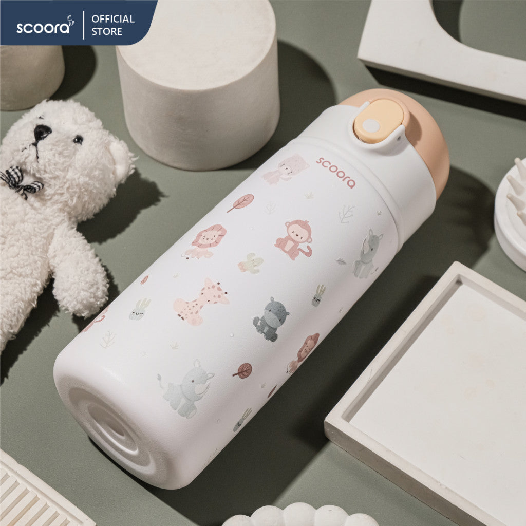 SCOORA Zoy Botol Minum Stainless Anak Dengan Sedotan