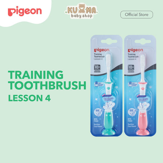 PIGEON Training Toothbrush Lesson 4 Sikat Gigi Anak