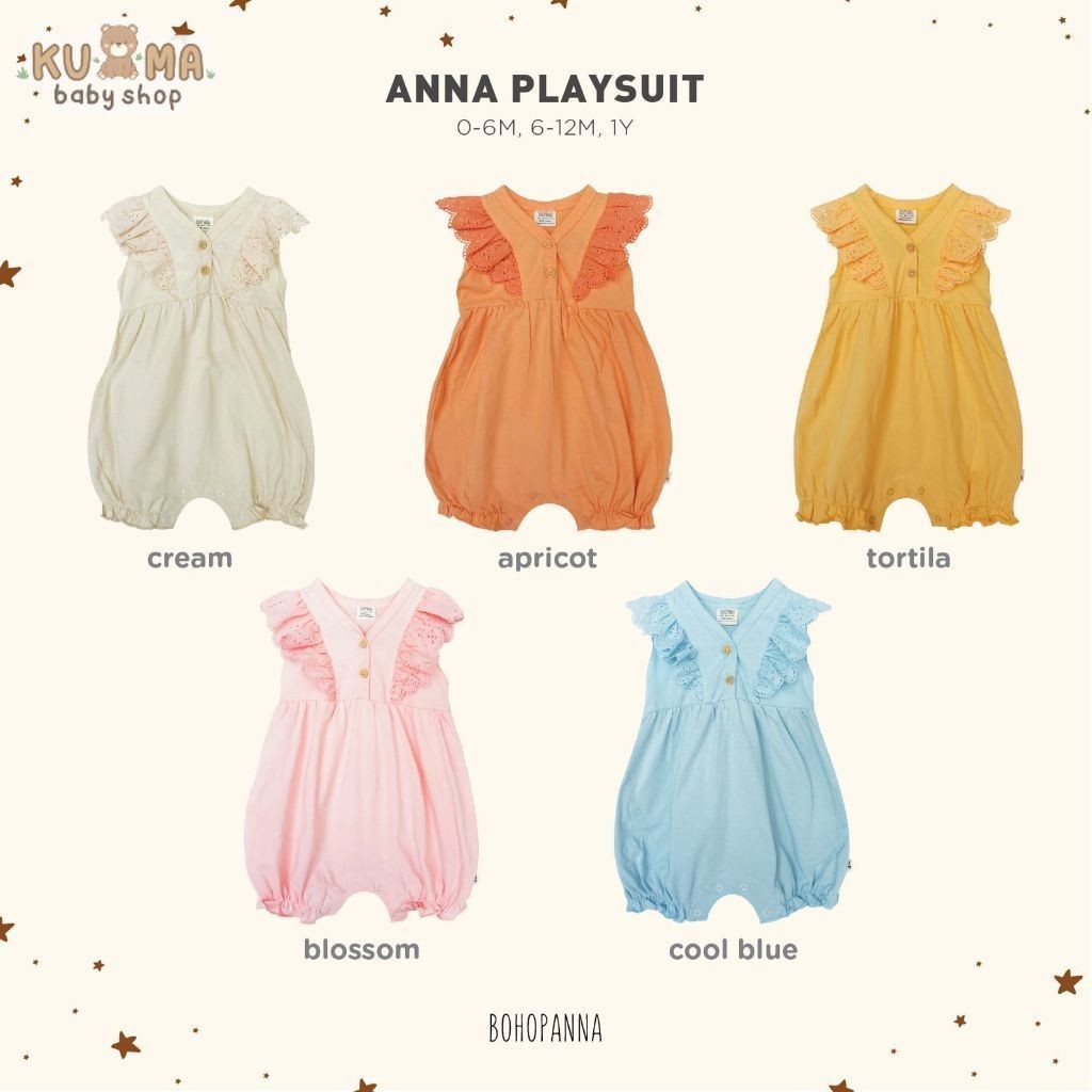 BOHOPANNA - ANNA PLAYSUIT - Jumper Bayi - Jumper Anak Perempuan