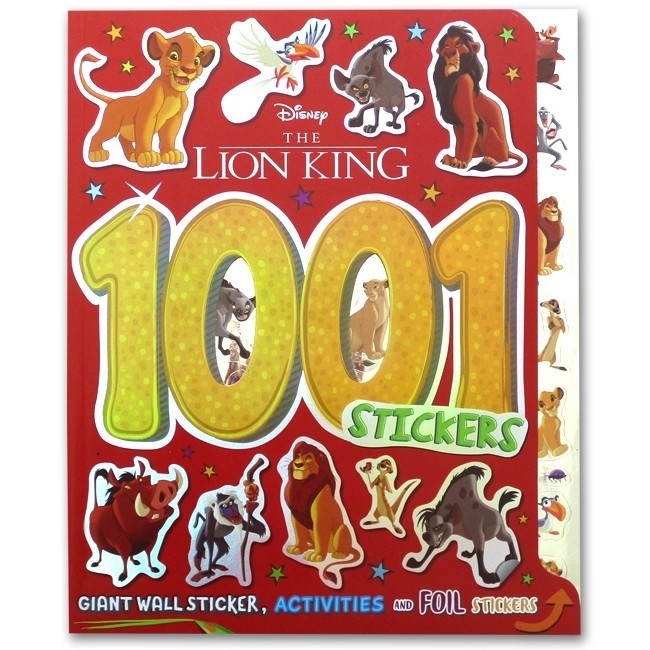 Disney  1001 Stickers Book Buku sticker activity [Autumn]