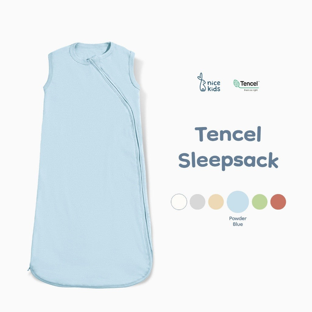 Nice Kids - Tencel Sleepsack Bedong Jumper Instan Baby New Born Unisex (0-6 Bulan)