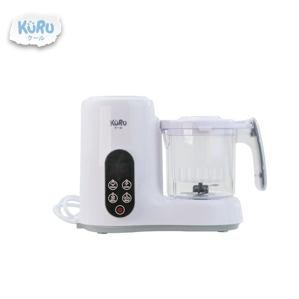 KURU  4in1 Baby Food Processor Food Maker Steamer Blender Mpasi FP5800