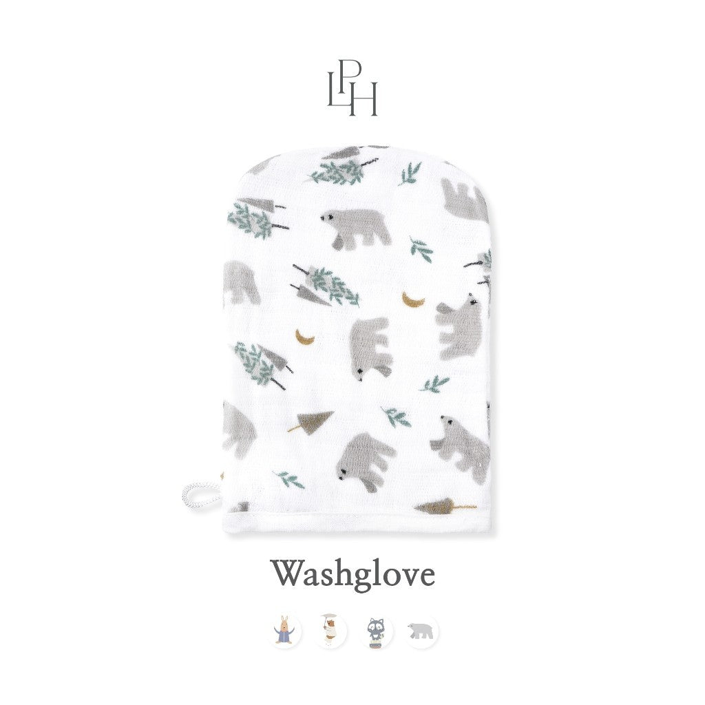 Little Palmerhaus - Washglove 6.0 Set of 2 (Waslap Bayi isi 2)
