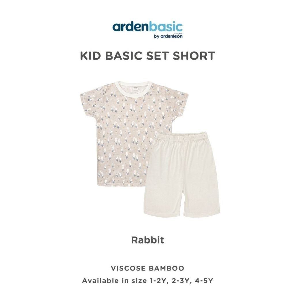 ARDENLEON ArdenBasic Kid Basic Set Short Setelan Pendek Anak