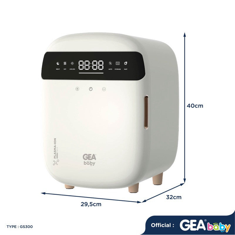 GEA BABY GS-300 Ultimate UVC Sterilizer & Dryer With Plasma Ion / Bottle Sterilizer & Dryer