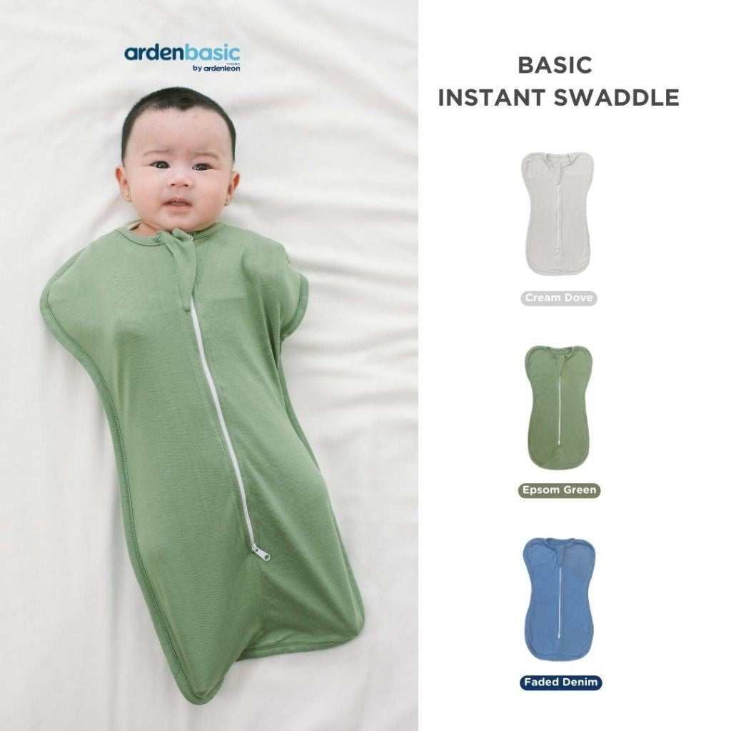 ARDENLEON ArdenBasic Basic Instant Swaddle Bedong Bayi