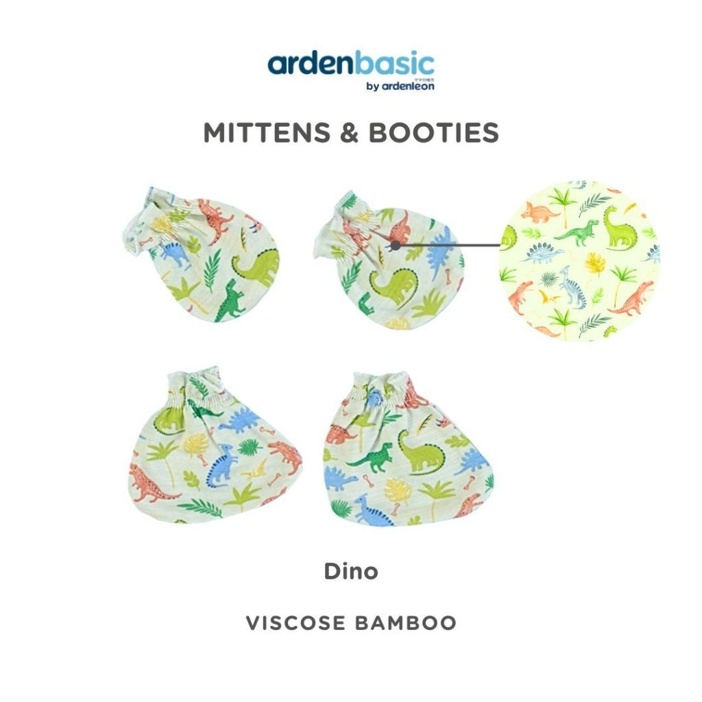 ARDENLEON ArdenBasic Mittens Booties Sarung Tangan Sarung Kaki Bayi