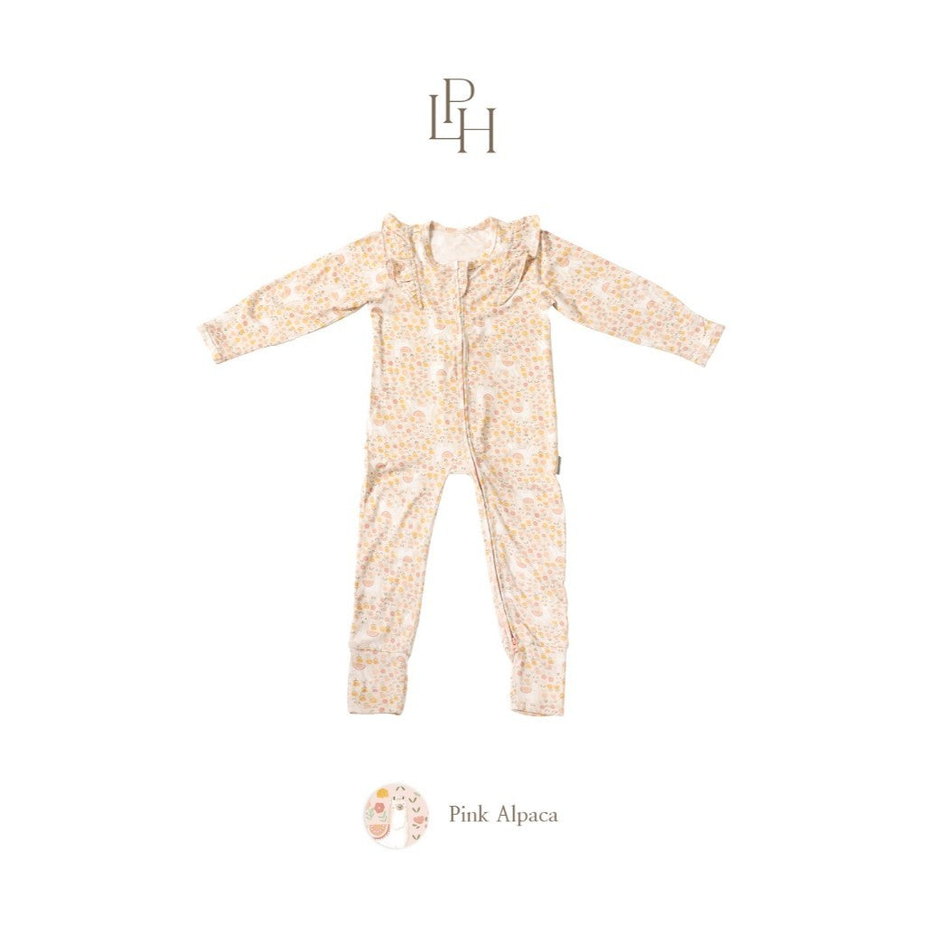 Little Palmerhaus - TENCEL™ Girl Sleepsuit (Jumper Bayi Perempuan) 4.0