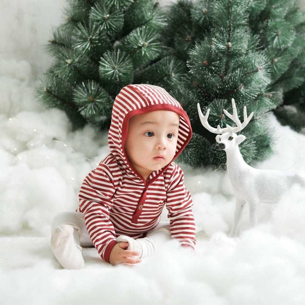 Nice Kids - Stripe Bodysuit Baby (Baju Bayi / Bodysuit One Piece Jumper Romper Bayi)