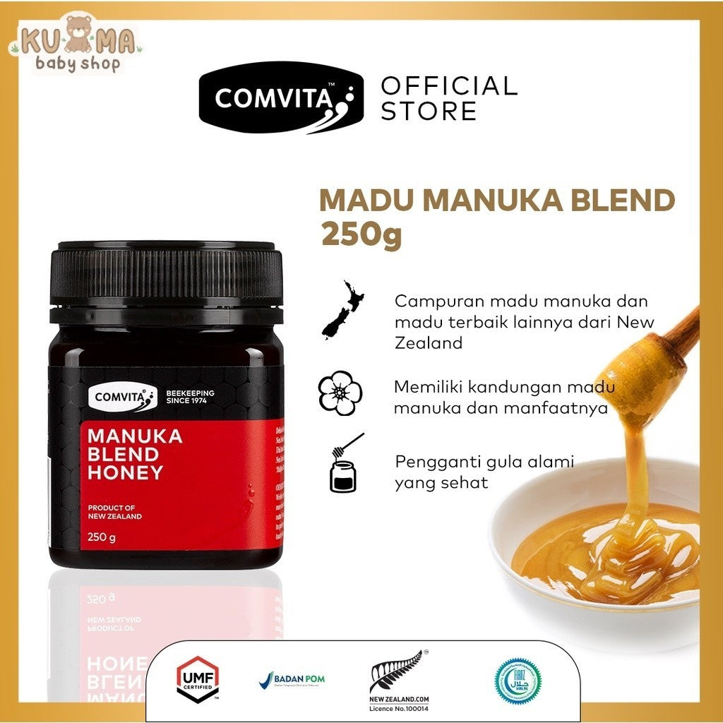 Comvita Manuka Honey Blend 250g Madu Asli 100% Murni Alami Original New Zealand  250 g