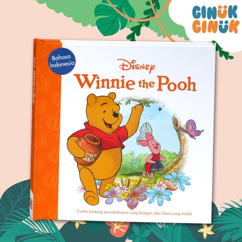 Buku Cerita Disney Winnie the Pooh & Pinokio (Bahasa Indonesia - Original)