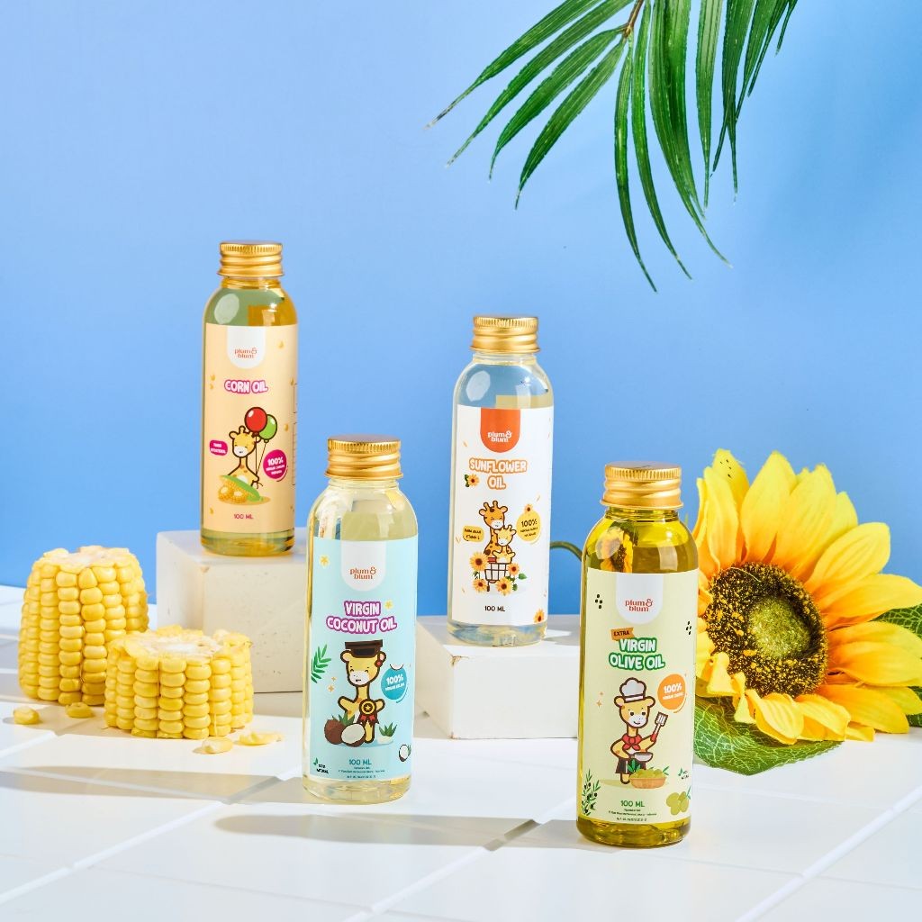 Plum & Blum Minyak Mpasi Minyak Canola Coconut - 100 ml