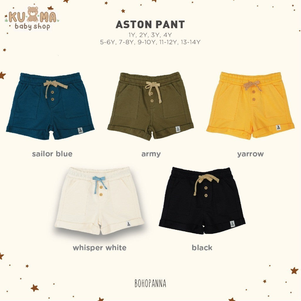 BOHOPANNA - ASTON PANT - Celana Pendek Anak Laki-Laki 2455