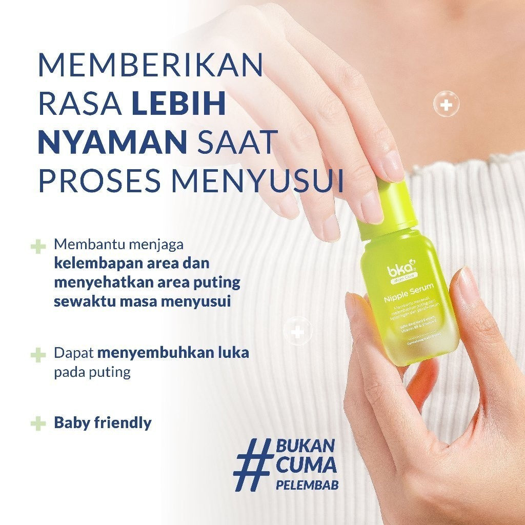 BKA Mom Care NIPPLE SERUM isi 10 / 20ml - Meminimalisir Puting Lecet | Perawatan Puting dari Masa Kehamilan - HALAL