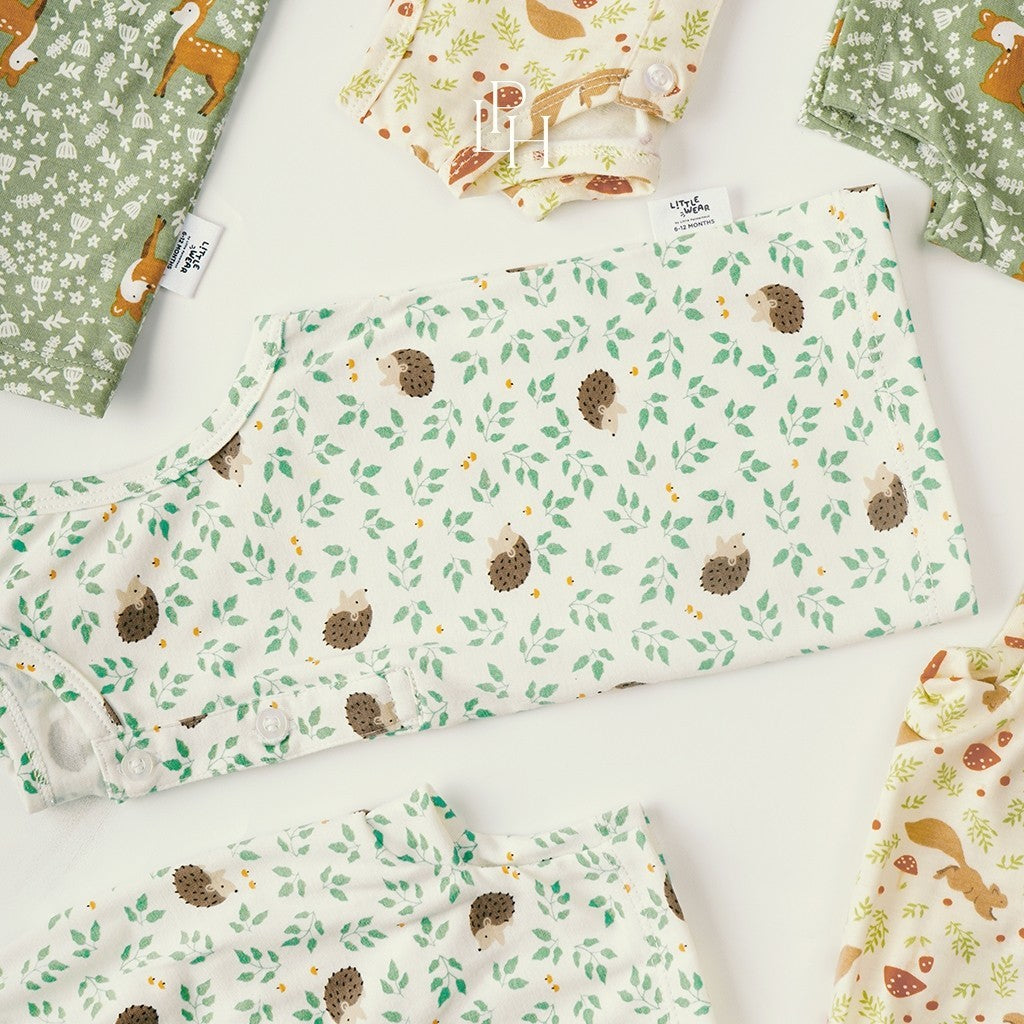 Little Palmerhaus - Little Wear Henley Sleeveless Set 24.0 (Setelan Bayi Lengan Buntung)