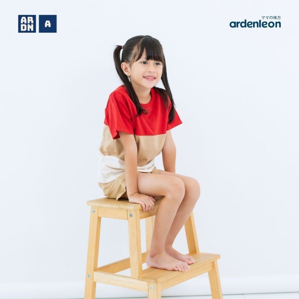 ARDENLEON Atasan Kaos Anak Color Block Tee 4.0 6 Bulan - 12 Tahun