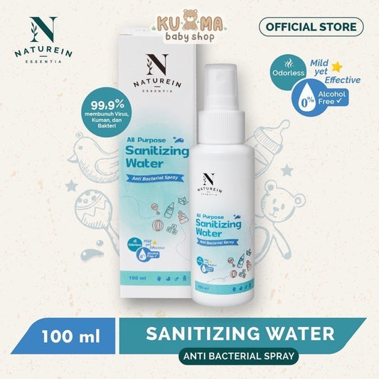 Naturein All Purpose Sanitizing Water 100ml Baby Safe Sanitizer Food Contact Safe