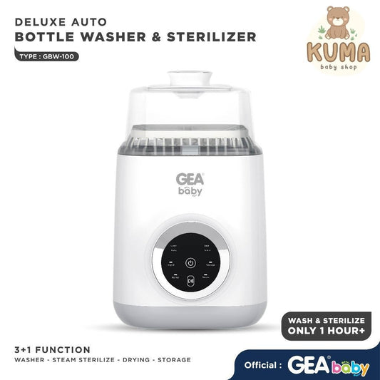 GEA BABY Deluxe Auto Bottle Washer & Sterilizer GBW-100 / Pencuci Botol / Steam Bottle / Sterilizer Dish Dryer / Pengering dan Steril Botol Bayi