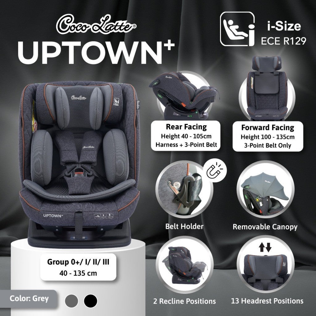 Cocolatte 87081 Uptown+ Car Seat / Car Seat Bayi / Dudukan Mobil Bayi / Car Seat Cocolatte