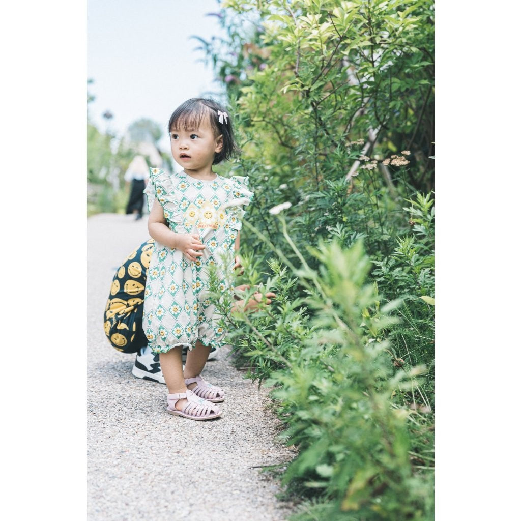 BOHOPANNA - BOHOPANNA X SMILEY - ELORA RUFFLE BODYSUIT - Jumper Bayi Perempuan