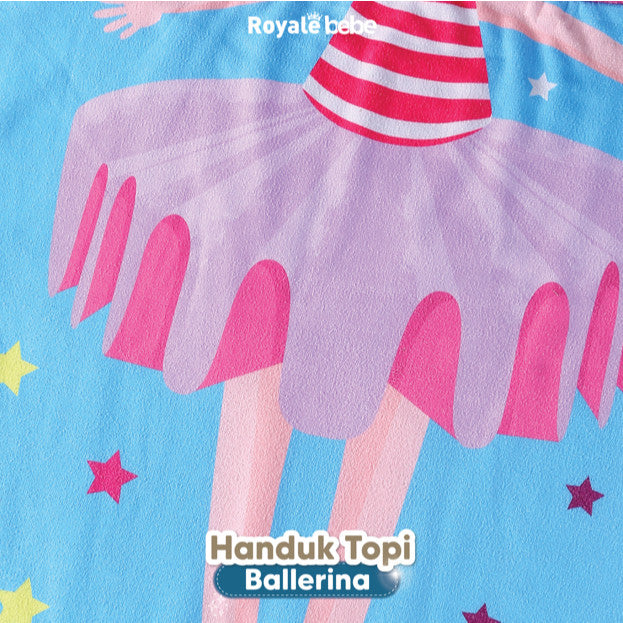 Royale Bebe – Handuk Topi Anak | Handuk Renang Karakter