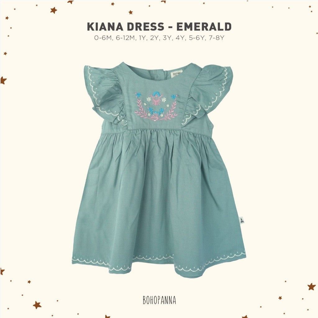 BOHOPANNA - KIANA DRESS - DRESS ANAK PEREMPUAN