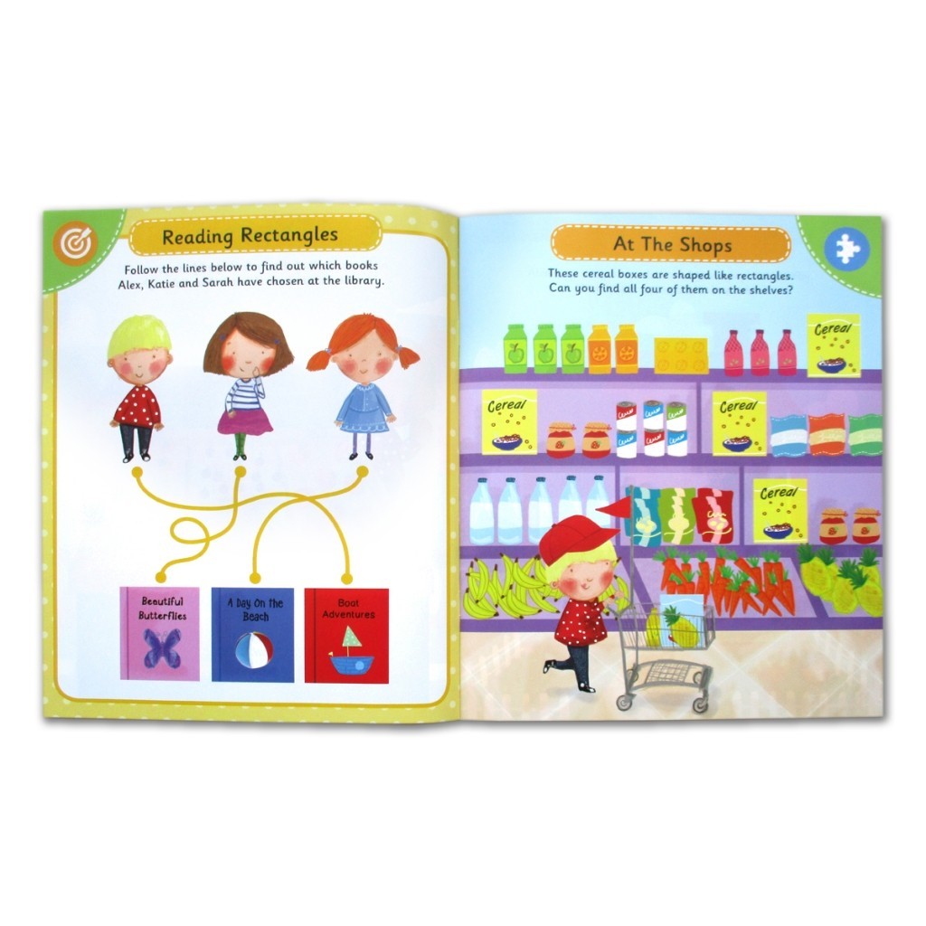 Preschool ABC/123/COLOURS/SHAPES  Sticker Book (Over 250 Sticker for Lots of Learning Fun) [Igloo Books]