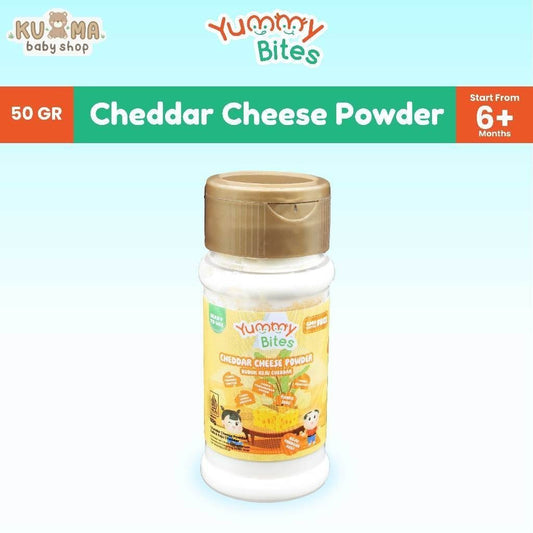 Yummy Bites Cheedar Cheese Powder 50gr/ Bumbu Keju MPASI Bayi