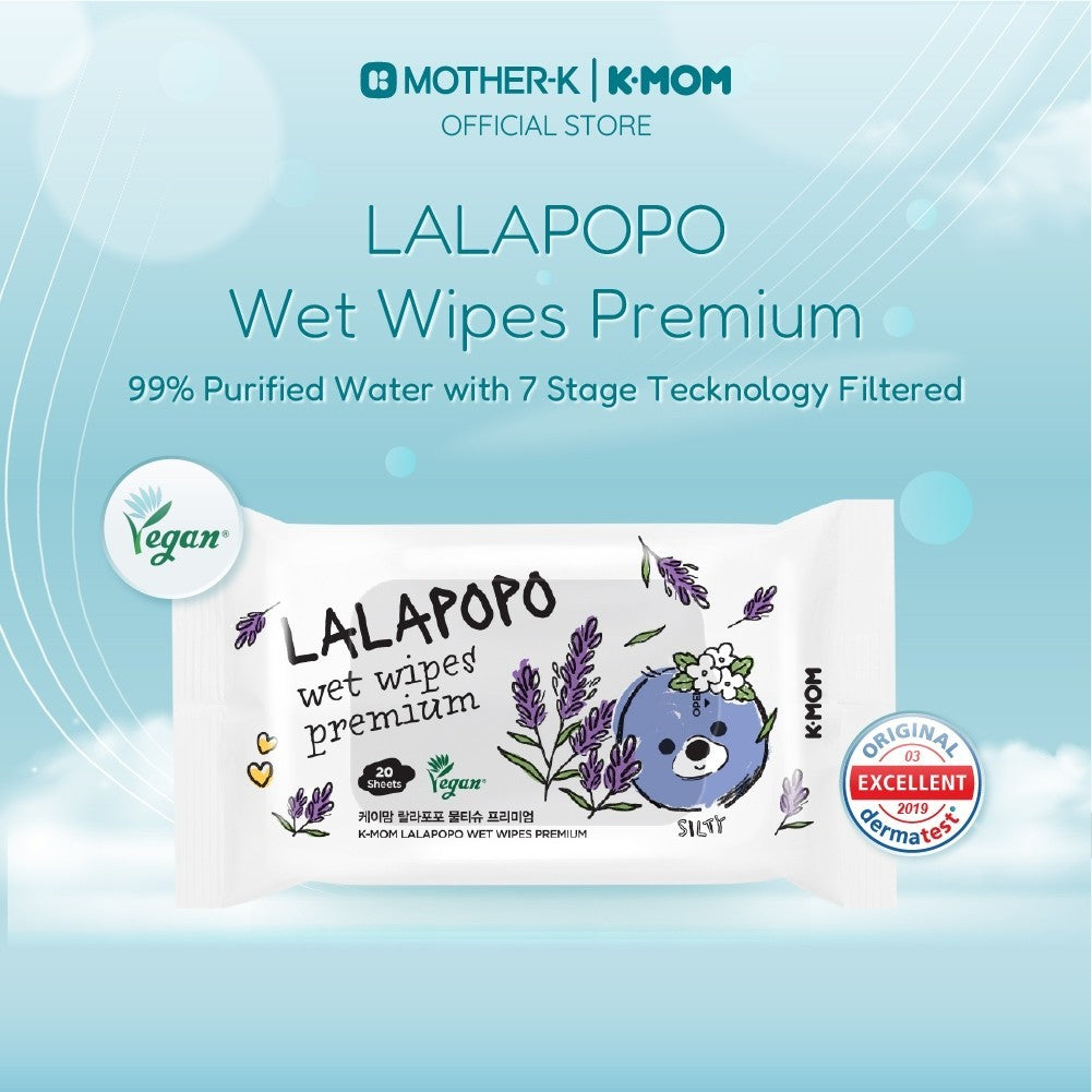 Mother-K K-Mom Wet Wipes Tissue - Tisu Basah Lalapopo