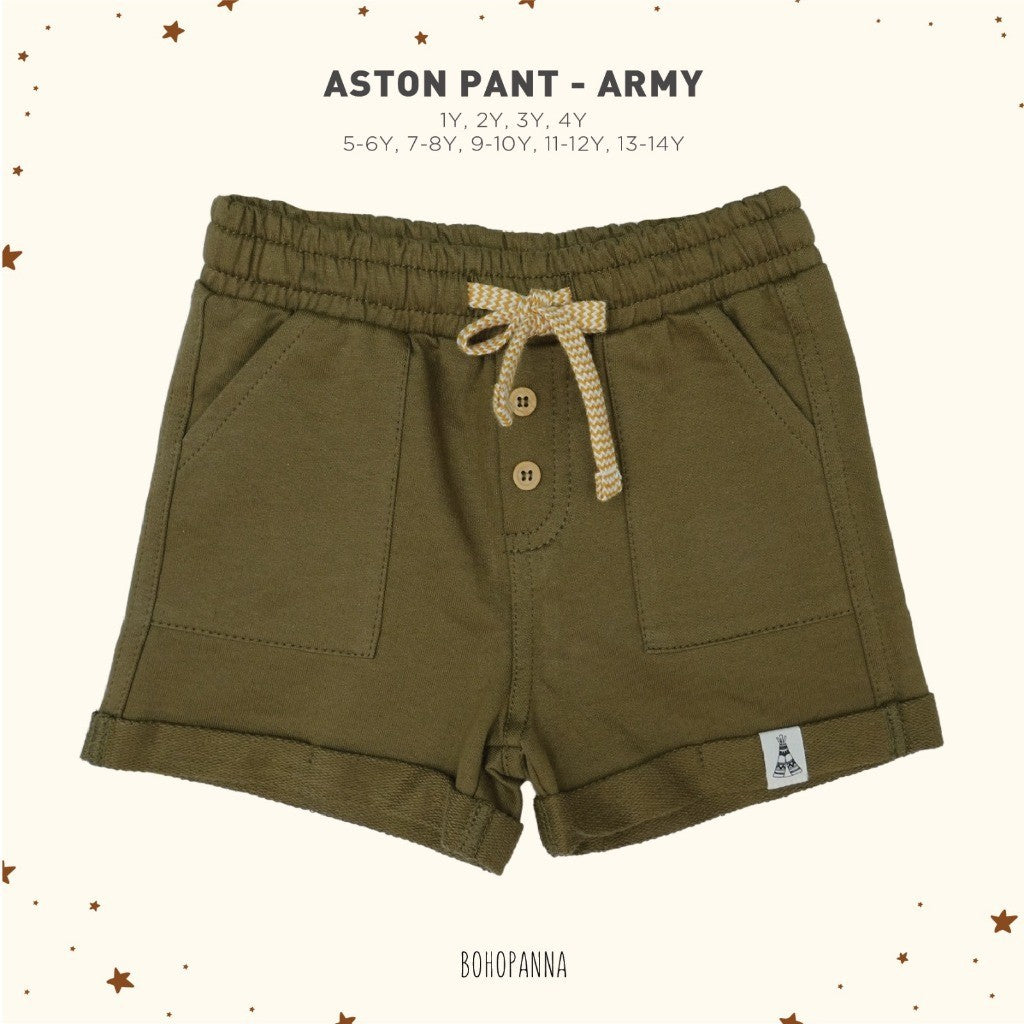 BOHOPANNA - ASTON PANT - Celana Pendek Anak Laki-Laki 2455