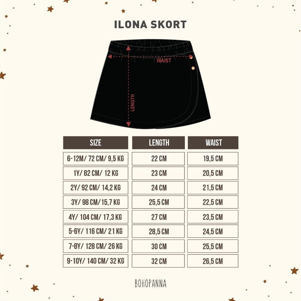BOHOPANNA - ILONA SKORT - Rok Anak 24565