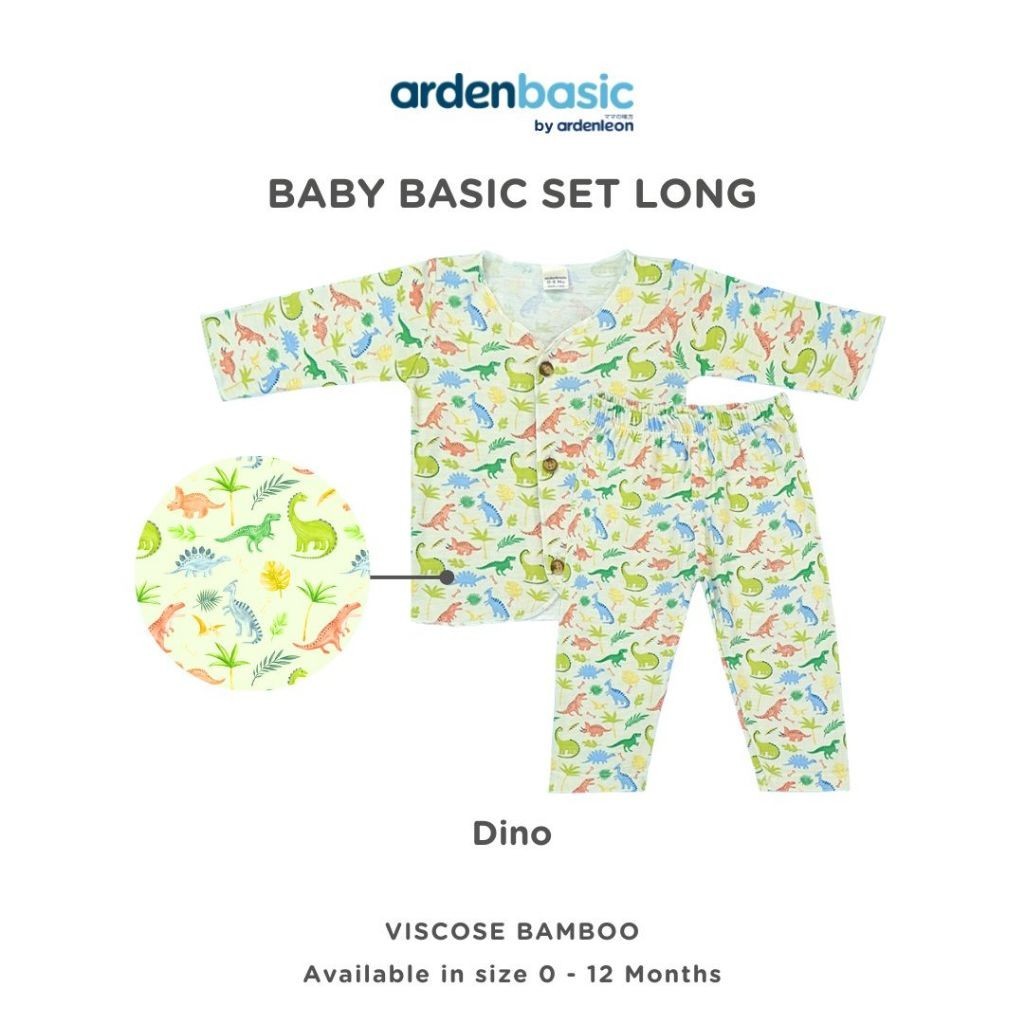 ARDENLEON ArdenBasic Baby Basic Set Long Setelan Panjang Bayi