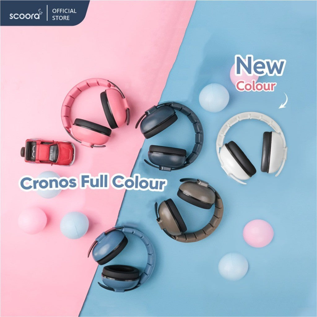 SCOORA Cronos Full Colour Baby Earmuff Penutup Telinga Bayi Headset