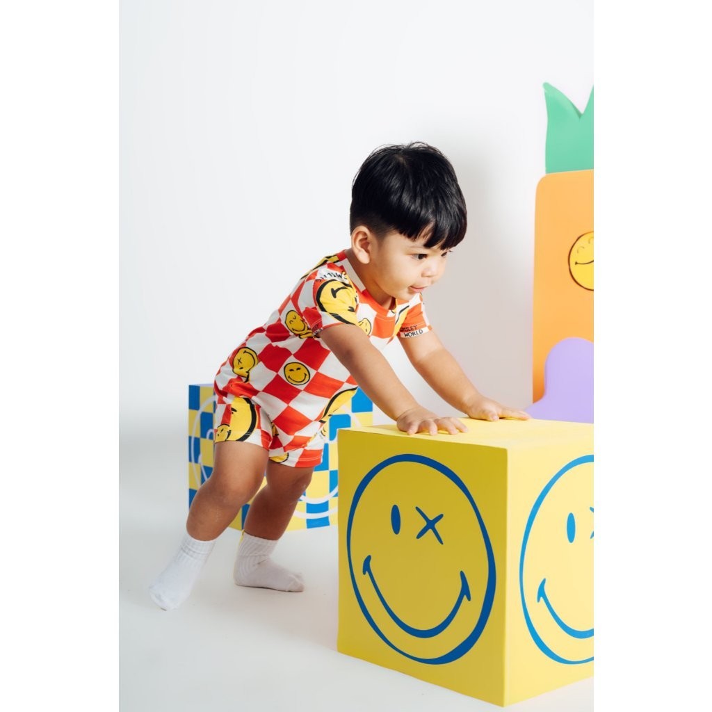 BOHOPANNA - BOHOPANNA X SMILEY - PLAYSUIT - Jumper Bayi Laki-Laki