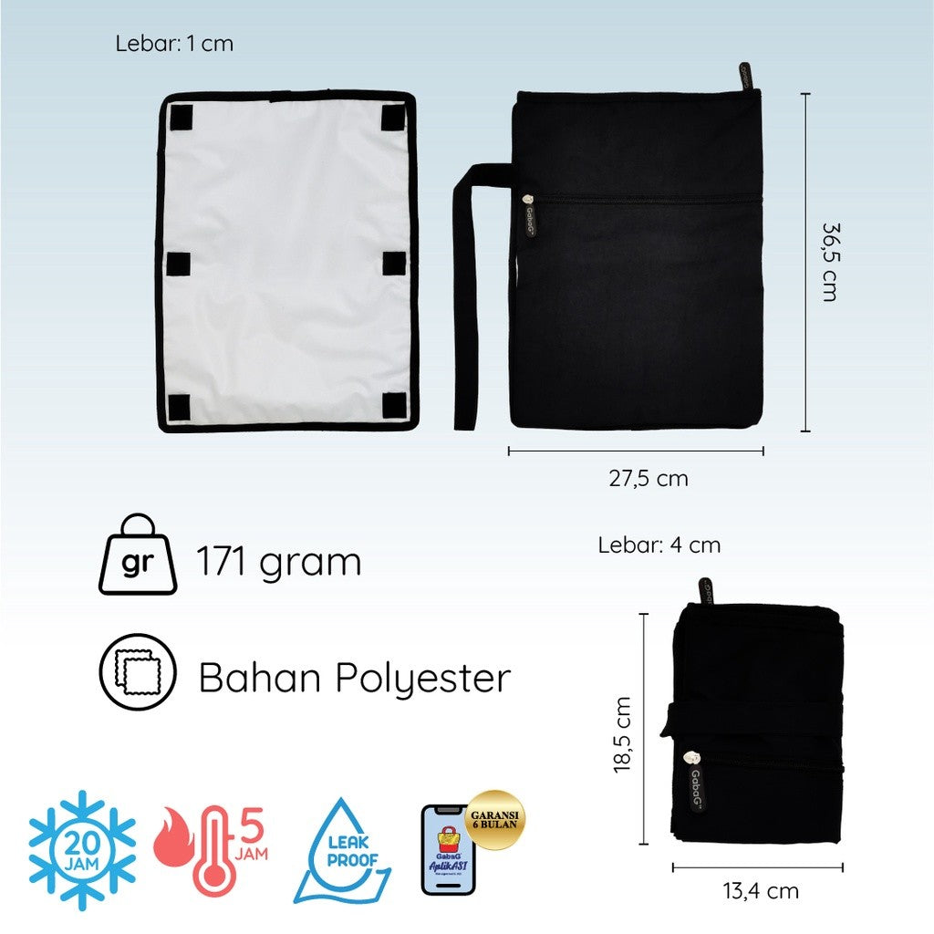 Gabag - Pombag - Bag Penyimpanan Sparepart Breastpump - Pompaasi - Handsfree Breastpump | Pompa Asi