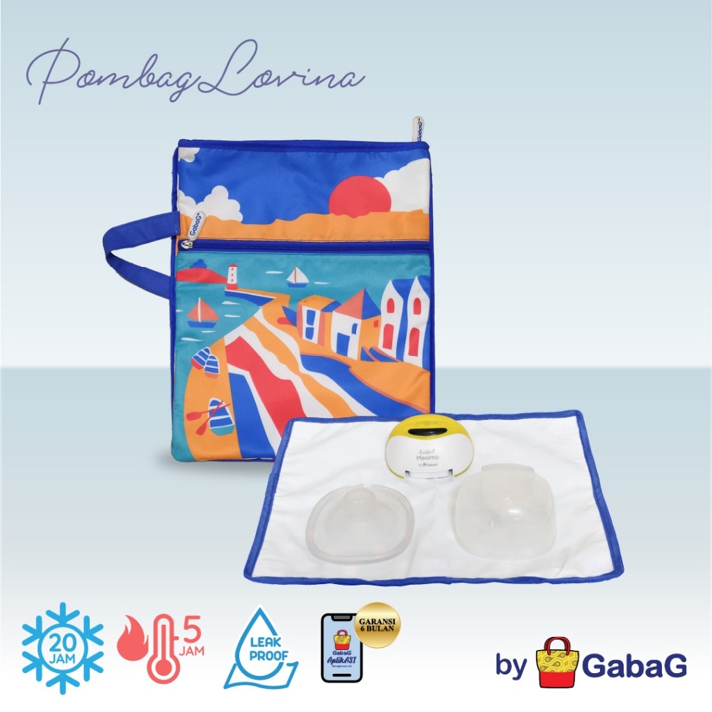 Gabag - Pombag - Bag Penyimpanan Sparepart Breastpump - Pompaasi - Handsfree Breastpump | Pompa Asi