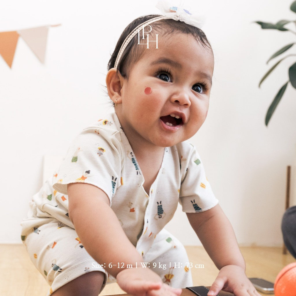 Little Palmerhaus - Little Wear Short Set 26.0 (Setelan Bayi Lengan Pendek)