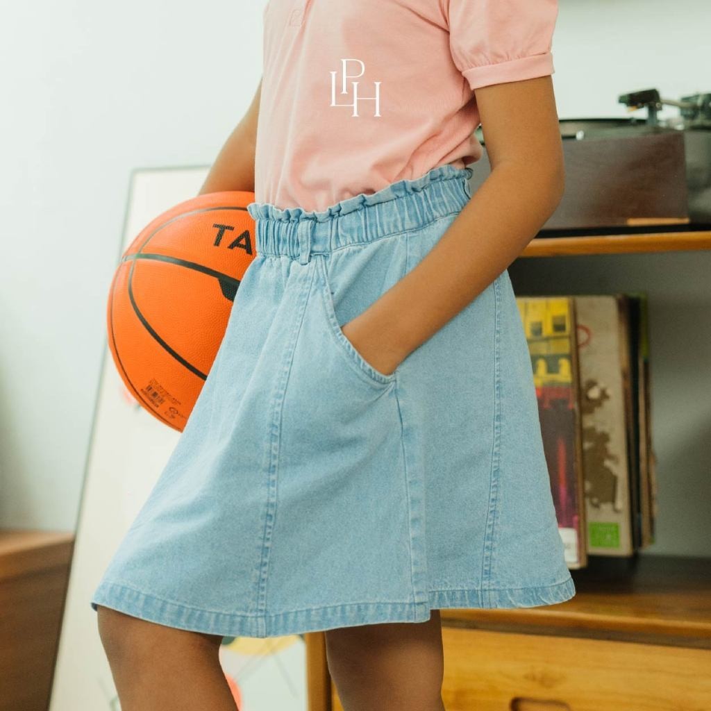 Little Palmerhaus - Abby Denim Skirt (Rok Jeans Anak Perempuan)