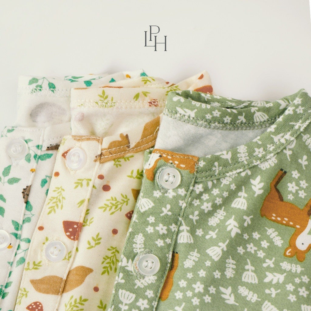 Little Palmerhaus - Little Wear Henley Sleeveless Set 24.0 (Setelan Bayi Lengan Buntung)