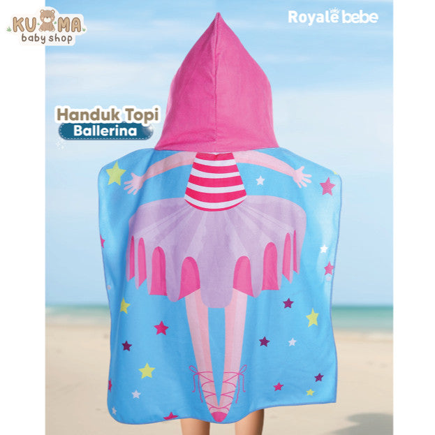 Royale Bebe – Handuk Topi Anak | Handuk Renang Karakter