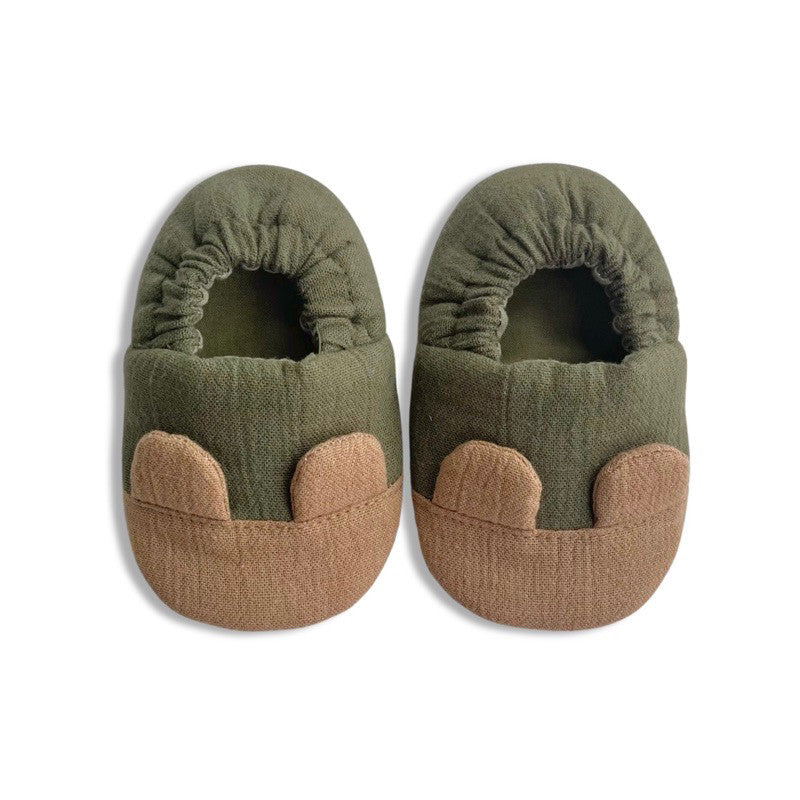 Petita Petito Crinkled Bear Baby Shoes Sepatu Bayi Prewalker Anti-slip